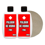 Pulido Parabrisas Oxido Cerio 100ml Fino + Pad 5 Pulidora