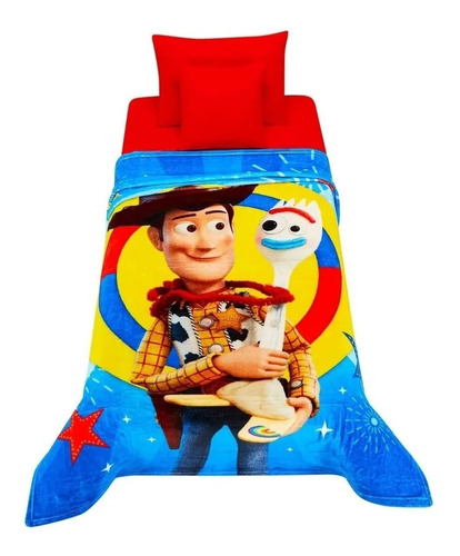 Cobertor Ligero Individual Toy Story Amigos Providencia