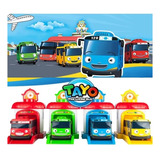 4pcs El Pequeño Autobús Tayo Set 4pz