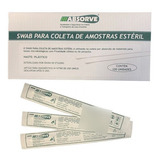 Swab Para Coleta De Amostras Haste Plastica C/100