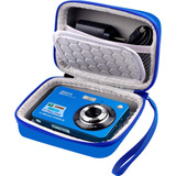 Funda Estuche Para Camara Digital Comecase Portatil Azul