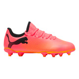 Tachones Puma Futbol Future 7 Play Fg Infantil Unisex Naranj