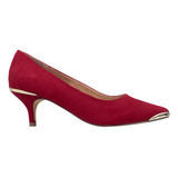 Zapatilla Krystel Color Rojo D13400011530