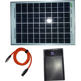 Kit Power Bank, Recarga Solar De 30w