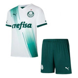 Conjunto Puma Palmeiras Torcedor - Infantil