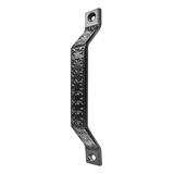 Manija Labrada Metal Negra Puerta Granero Cinta 155mm