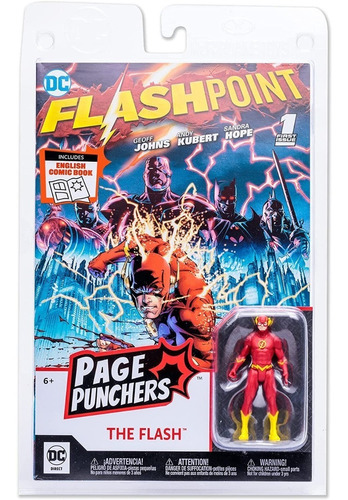 Dc Comic Book Flashpoint Ingles Y Figura De Flash Original