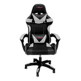 Cadeira Gamer ELG Drakon Ch31bkwh Preta E Branca Cor Preto/branco Material Do Estofamento Couro Sintético