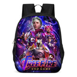 Mochila Escolar Para Estudiantes De Primaria Freefire Game S