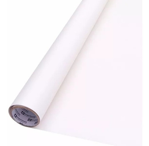 Vinil Adesivo Branco Fosco 1 Metro X 20 Metros - Imprimax