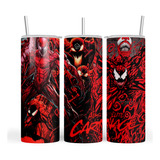 Termo Skinny Starbucks Spider Man Marvel Carnage Venom