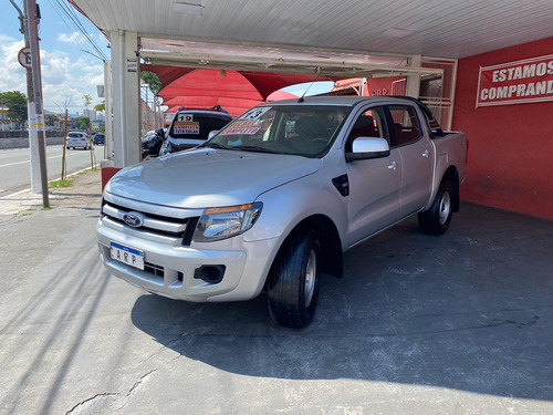 Ford Cabine Dupla Ranger 2.2 Td Xl Cd 4x4 Diesel 2013 Prata 