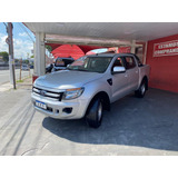 Ford Cabine Dupla Ranger 2.2 Td Xl Cd 4x4 Diesel 2013 Prata 