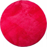 Tapete Quarto Bebê Redondo 1m Antiderrapante Apolo Rosa Pink
