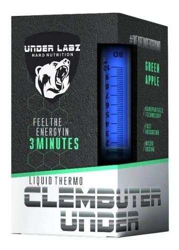 Termogenico Thermo Clembuter Under 250ml Under Labz