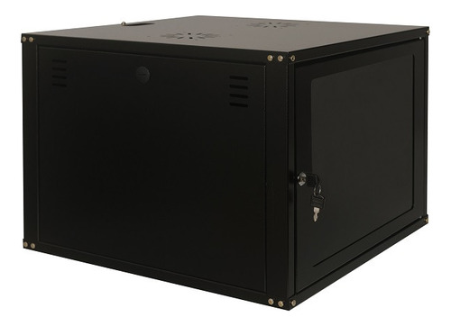 Rack Servidor Fechado De Parede Preto 12u 19'' 470mm S/ Sold