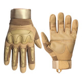 Guantes Completos Tacticos Semicuero Airsoft Combate Gt17