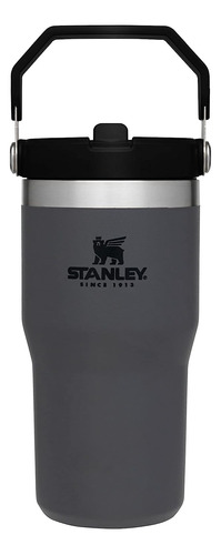 Vaso Stanley Iceflow Flip Straw 591ml Charcoal Original !!!