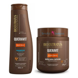 Bioextratus Shampoo Queravit 500ml+mascara Repara Danos 500g