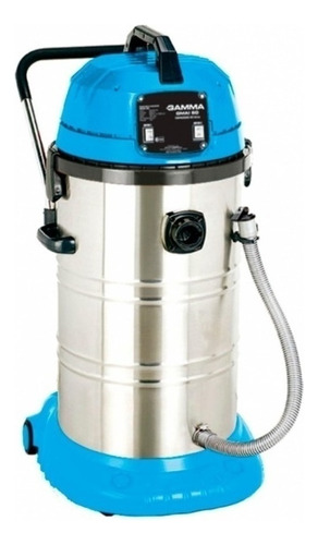Aspiradora Industrial 2x 1000 60 Litros Color Acero Inoxidable/azul