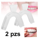 Protector Bucal Para Dormir Guarda Dental Moldeable 2 Pz