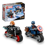 Kit Lego Super Heroes 76260 Motos Blackw Y Capamérica 130pz Cantidad De Piezas 130