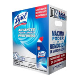 4 Pack Limpiador Para Inodoro Lysol Desinfectante 750 Ml C/u