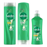 Seda Cachos Definidos Shampoo/condicionador Creme P/ Pentear