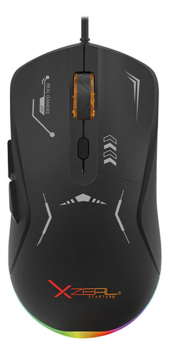 Mouse Gamer Xzeal Óptico Starter, Alámbrico, Usb, 7200dpi