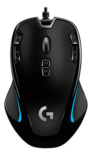 Logitech Mouse G300s Gamer 2500dpi 9 Botones Programables