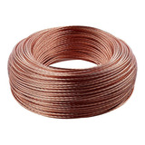 Cable De Cobre Desnudo Semiduro 10 Awg Iusa 399382 100m