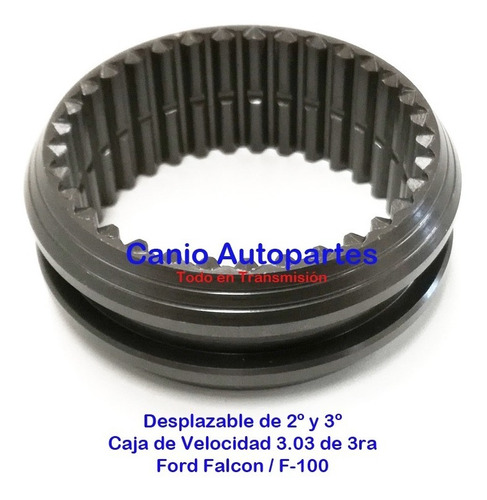 Desplazable 2da Y 3ra Caja Velocidad 303 Ford Falcon / F-100