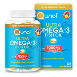 Qunol Omega 3 Mini Cápsulas Blandas De Aceite De Pescado, 1