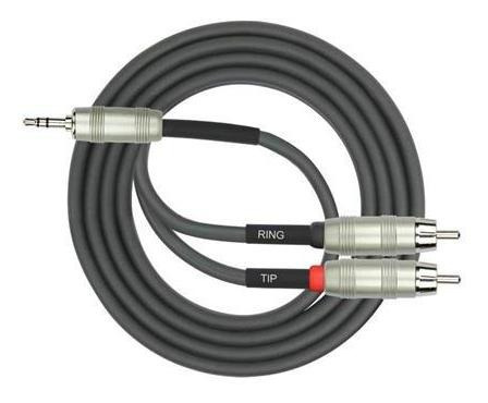 Cable P/audio Miniplug Estéreo A Rca Kirlin Y-364prl 3mts