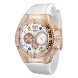 Reloj Para Dama Technomarine Cruise Tm 120002 Blanco