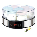 Yogurtera Smart Tek Digital 7 Recip Vidrio 1,2 Litros 