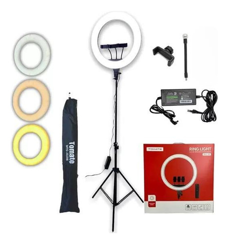 Ring Light 14 Polegada 36 Cm Tripe Sup Celular Profissional