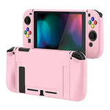 Funda Para Nintendo Switch Protectora Tpu Flexible Rosa