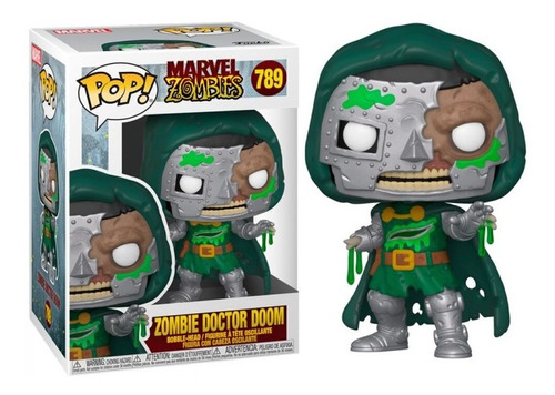Funko Pop! Marvel Zombie Doctor Doom 789 Colección Figura  