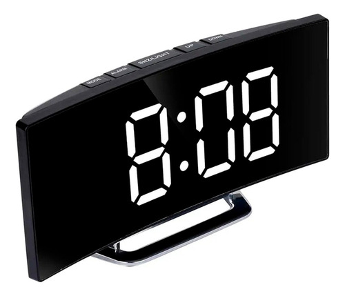 Reloj Despertador Digital Moderno Para Mesa De Noche