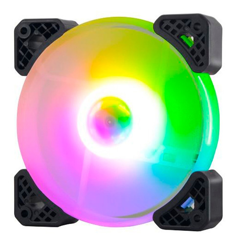 Cooler Gamer Led Rgb 120mm 4 Pin Argb Falcom As-01a Pc