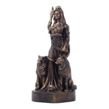 Estatua Estatueta Deusa Hecate Resina Mod.4 Novo