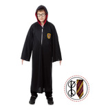 Disfraz Niño Harry Potter Tunica Corbatín Lentes Gryffindor Halloween Eventos Fiestas