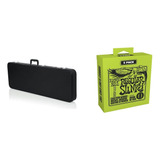 Cases - Funda De Madera Rígida De Color Negro Para Guitarras