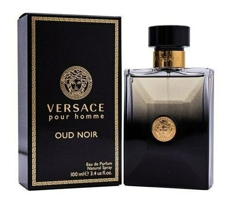 Edp 3.4 Onzas Pour Homme Oud Noir Por Versace Para Hombre