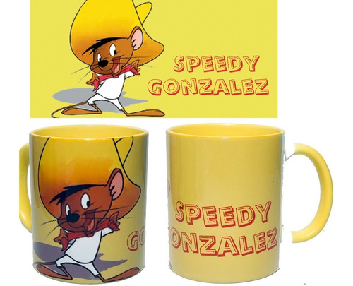 Planeta Mugs Taza Ceramica Looney Tunes Speedy Gonzalez