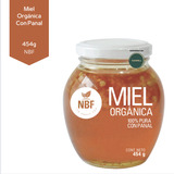 Nbf Miel De Abeja Pura Con Panal Organica 454gr