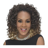 Fibra Sintetica Vivica A. Fox Hw-tweedy, 3/4 Peluca En Colo