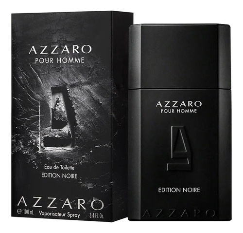 Perfume Azzaro Editon Noire Masculino 100ml Edt - Original