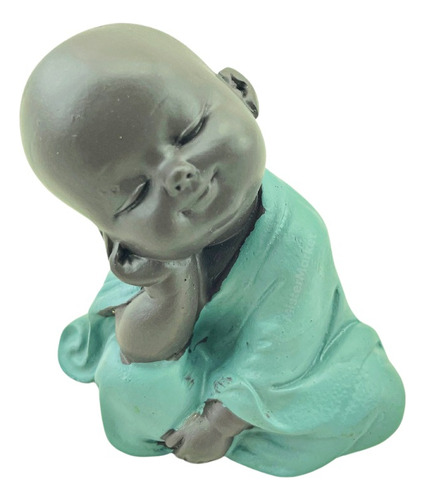 Niño Buda Bebe Sabio Figura Zen Deco Budismo Feng Shui Zn Ct